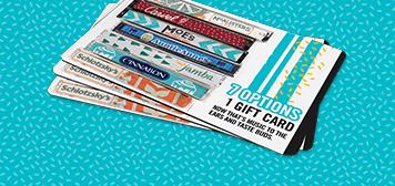 Restaurant Gift Card | Online Gift Card for Multiple Brands